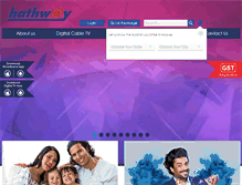 Tablet Screenshot of hathway.net